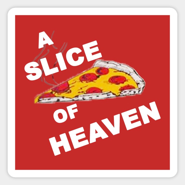 A Slice of Heaven Magnet by MoviesForFoodies